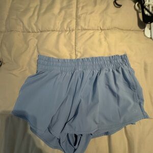 Light Blue Athletic Shorts